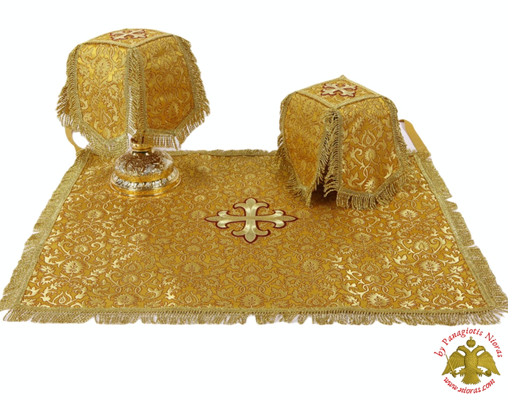 Covers Of The Holy Grail -  Communion Golden Cup Covers Embroidery